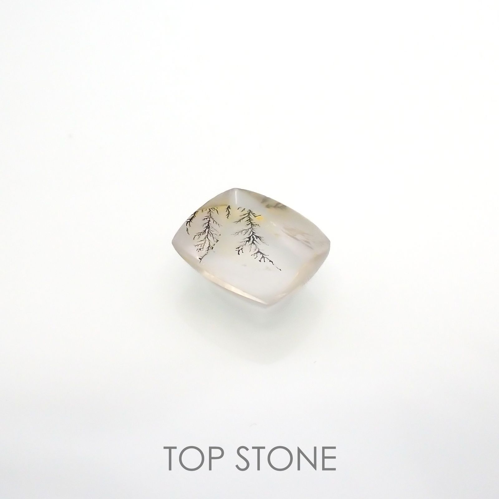 デンドリチッククォーツ ブラジル産 4.31ct[220616705]11.6x9.9mm前後
