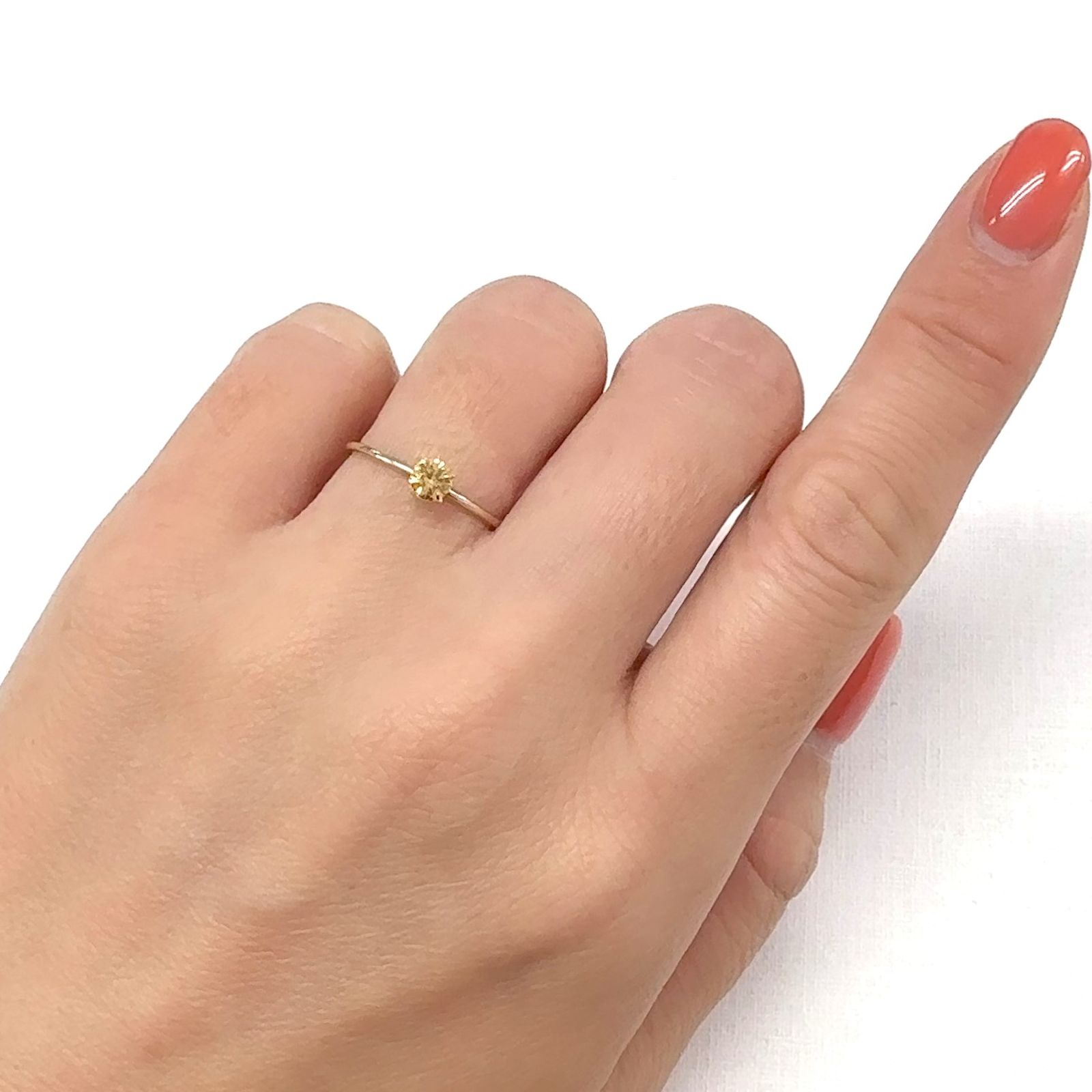 スペサルティンガーネット ケニア産 0.29ct[220114177]3.8x3.8mm前後