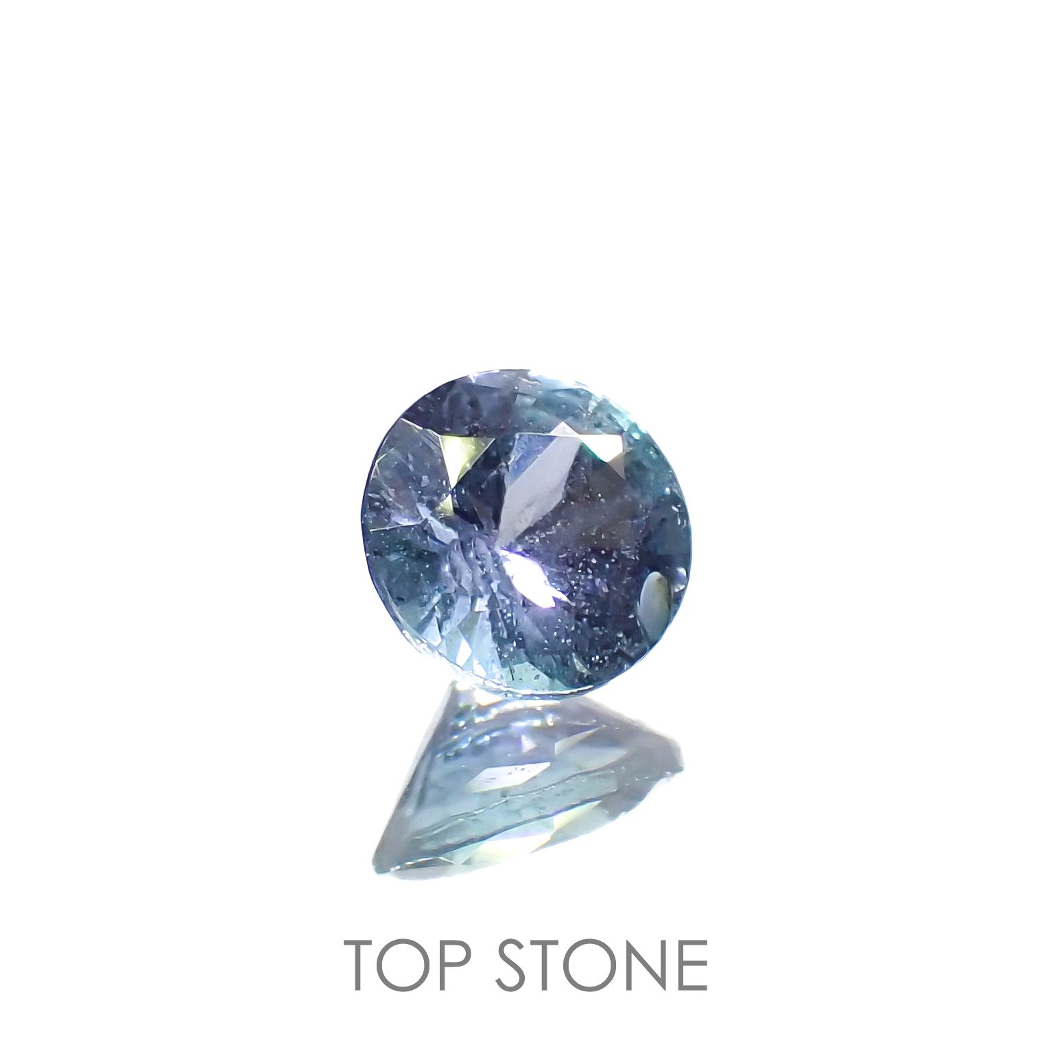 ブルーコーネルピン(宝石名コーネルピン)タンザニア産 0.20ct 識別済[221219223]3.8x3.8mm前後
