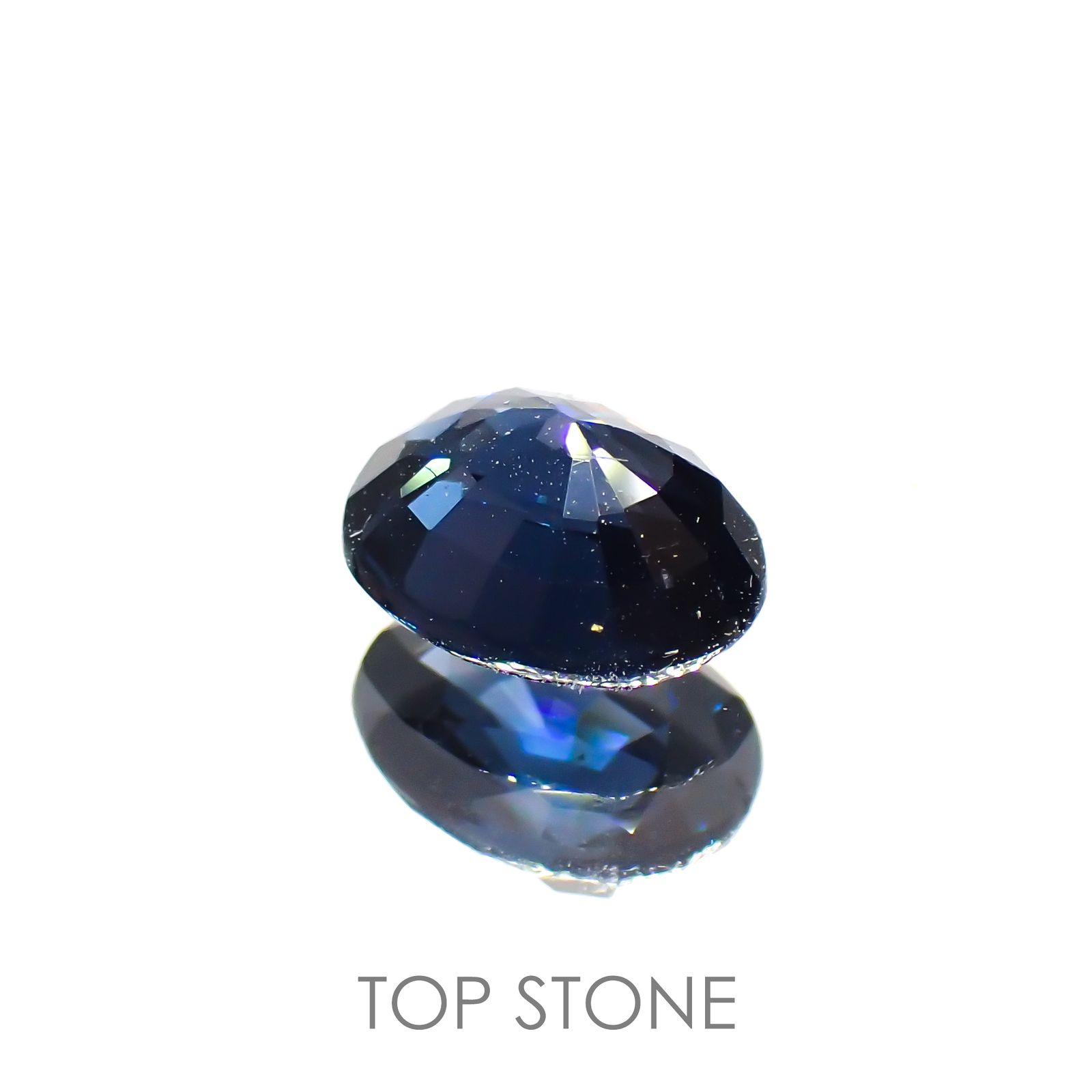 コバルトブルースピネル(宝石名ブルー・スピネル)スリランカ産 1.130ct ソ付(日独)[220113823]7x5.3mm前後