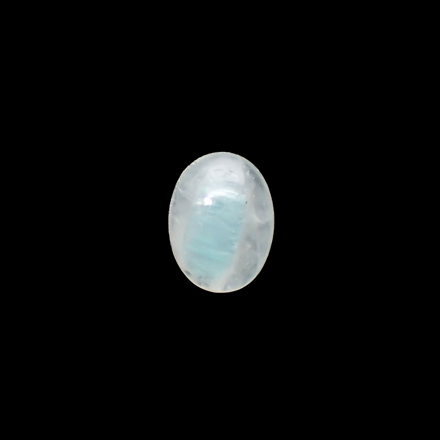 パライバトルマリンインクォーツ(宝石名トルマリンインクォーツ/別名パライバ・トルマリンインクォーツ) ブラジル産 1.26ct 識別済[210712002]8×6.2mm前後