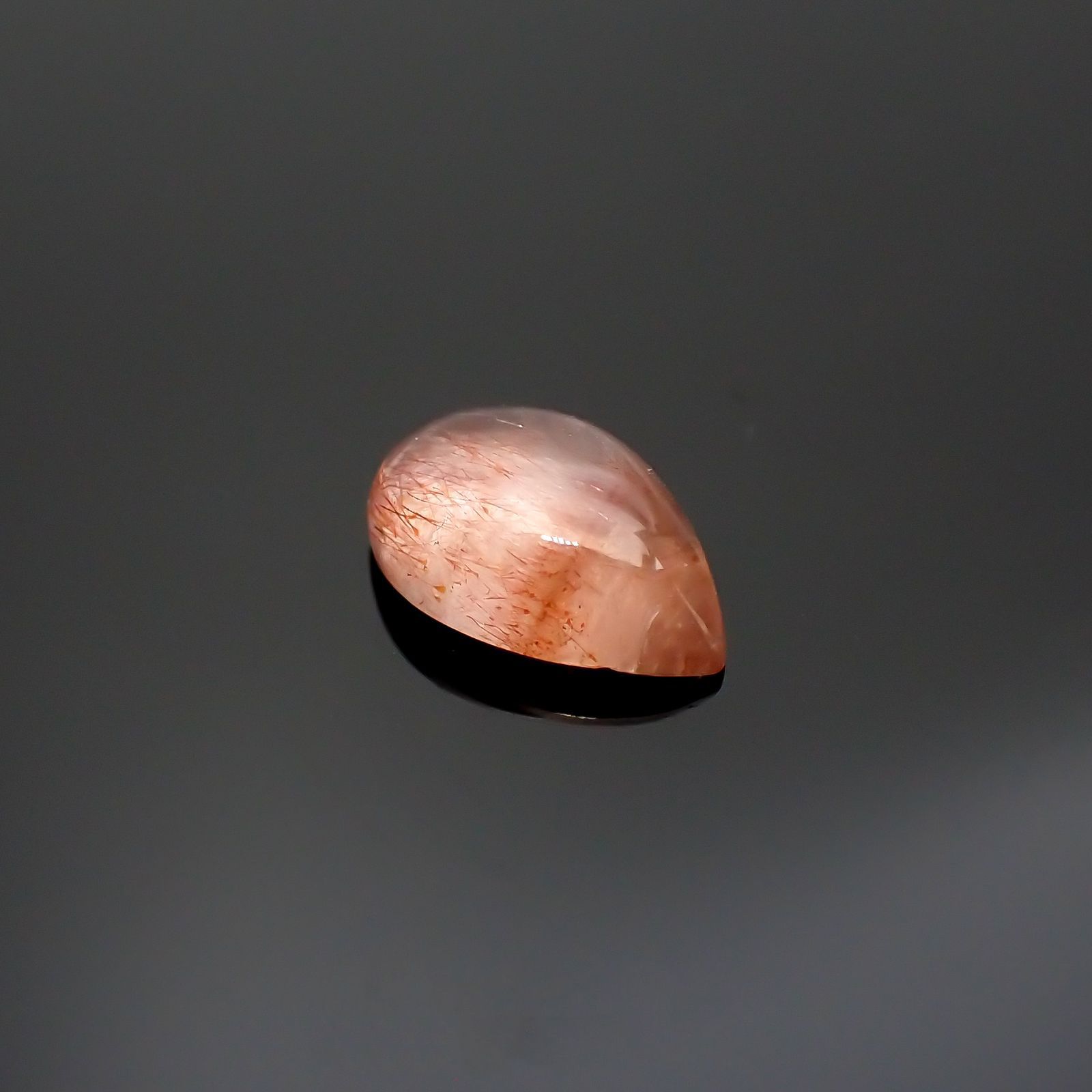 ストロベリークォーツ カザフスタン産 1.36ct[220616694]9.6x6mm前後