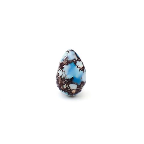 ターコイズ カザフスタン・ゴールデンヒル鉱山産 1.87ct / 11.5x7.4mm前後 [260632398]