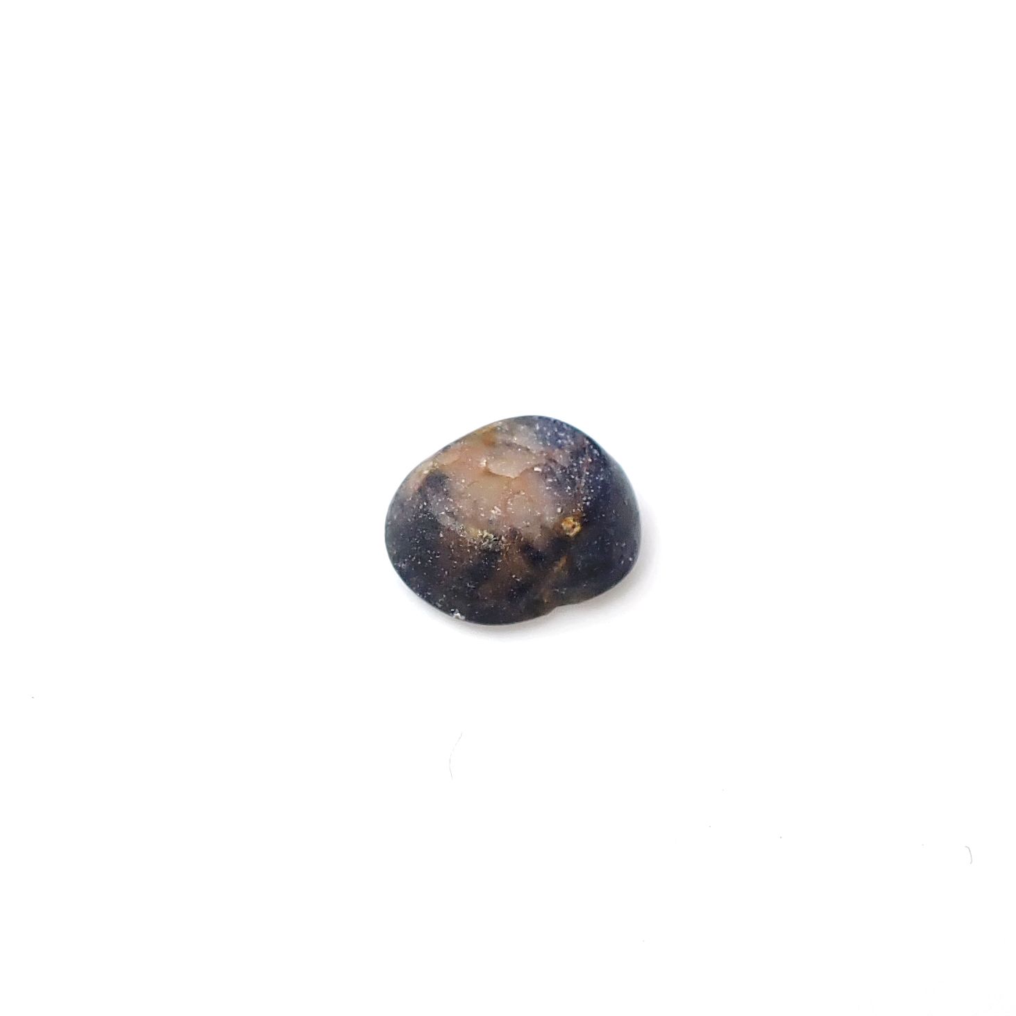 トラピッチェサファイア 原石スライス磨き ビルマ産 0.72ct [250830983]5.9x4.9mm前後