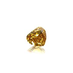 イエローダイヤモンド VS-2 / FANCY DEEP ORANGE YELLOW(宝石名ダイアモンド) 0.173ct ソ付(CGL)[220115157]3.58x3.89mm前後