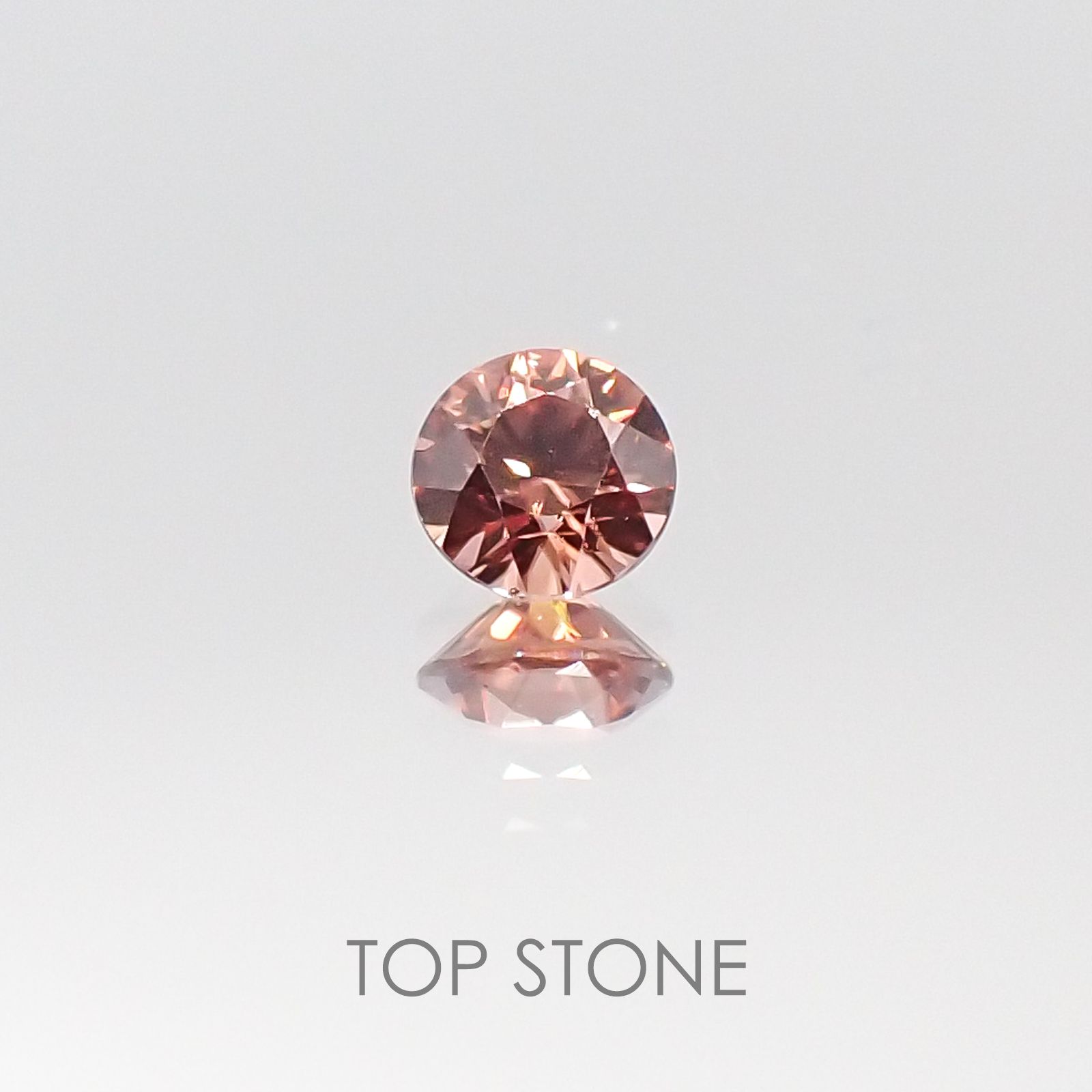 マラヤガーネット タンザニア産 ルース 0.38ct[20095331]4×4mm前後