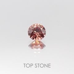 マラヤガーネット タンザニア産 ルース 0.38ct[20095331]4×4mm前後