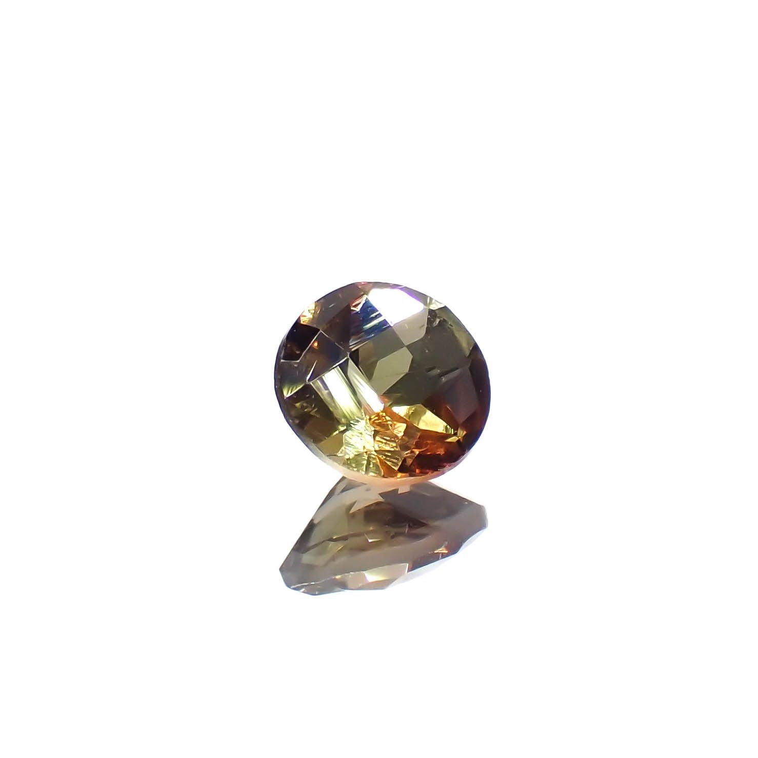 ◇チェッカーカット◇アンダリュサイト スリランカ/マダガスカル産 0.33ct[240226131]4.4x4.4mm前後