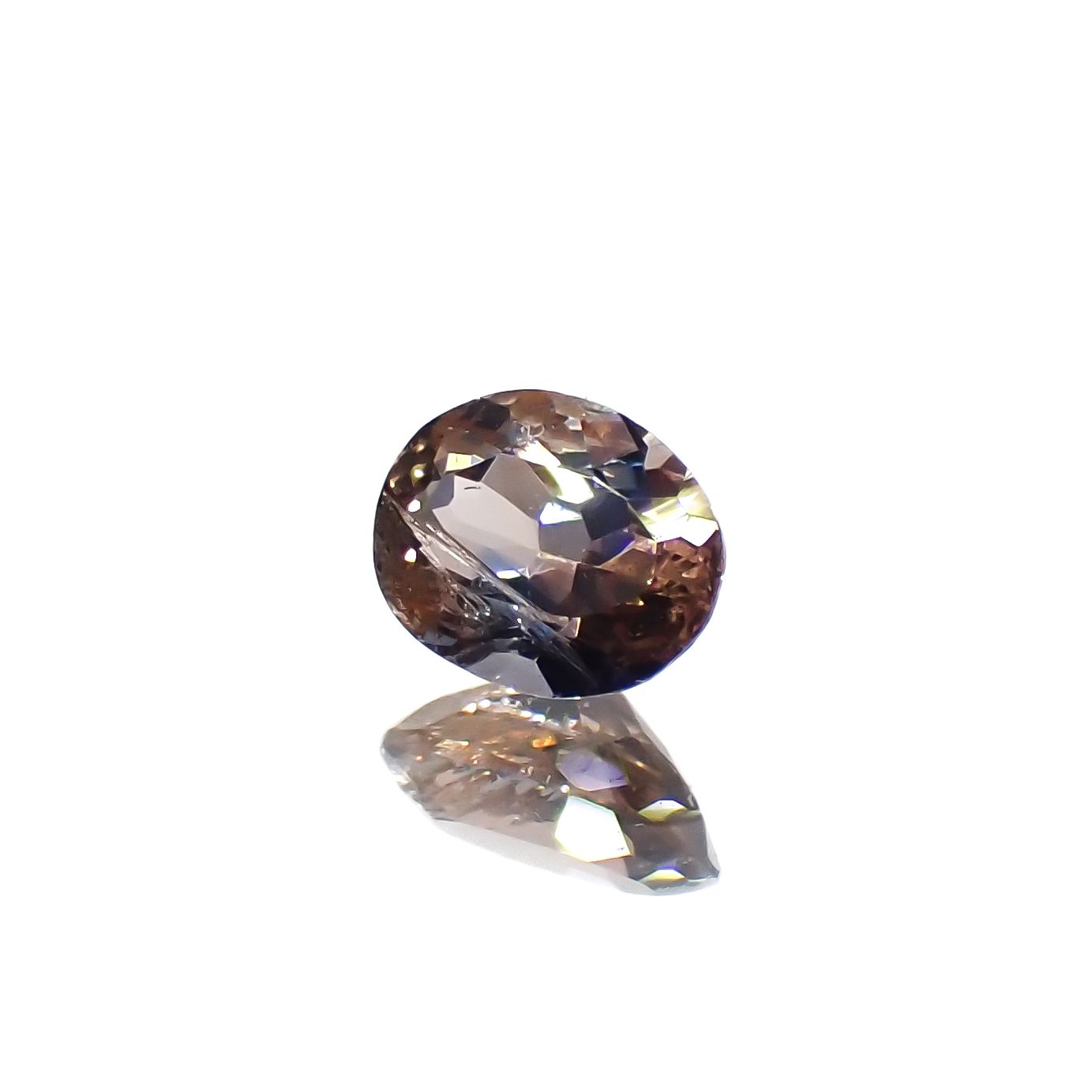 ブルーティント アキシナイト パキスタン産 0.23ct[230321057]4.4x3.4mm前後