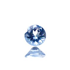 アクアマリン サンタマリアカラー ナイジェリア産 0.20ct [250329948]3.9x3.9mm前後