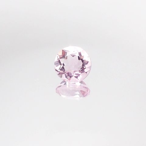 ピンクフローライト(宝石名ピンク・フルオライト)ブラジル産 3.39ct 識別済[230522247]9x8.9mm前後