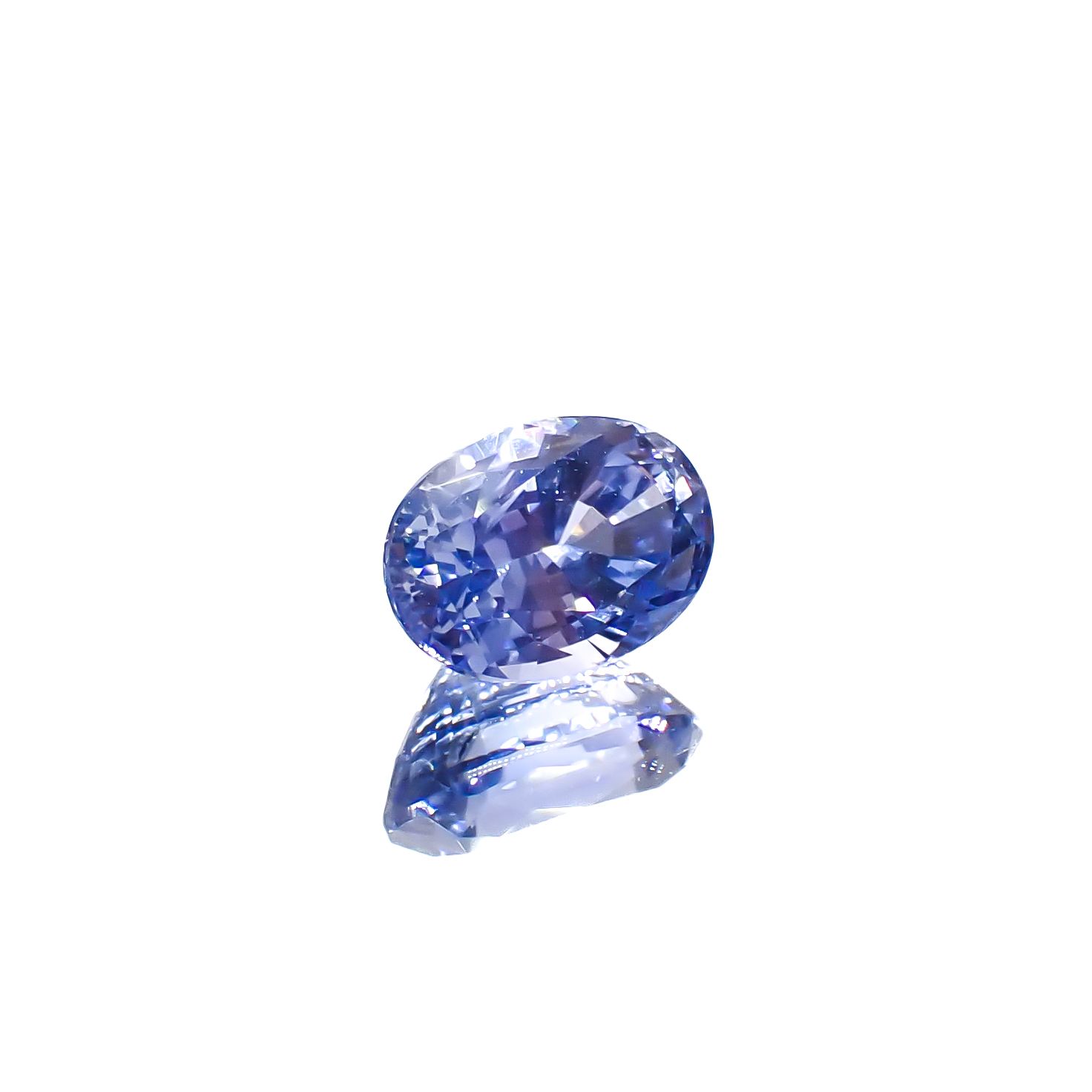 サファイア 非加熱(宝石名ブルー・サファイア)スリランカ/マダガスカル産 1.25ct GIT鑑付[240828675]6.91x4.96mm前後
