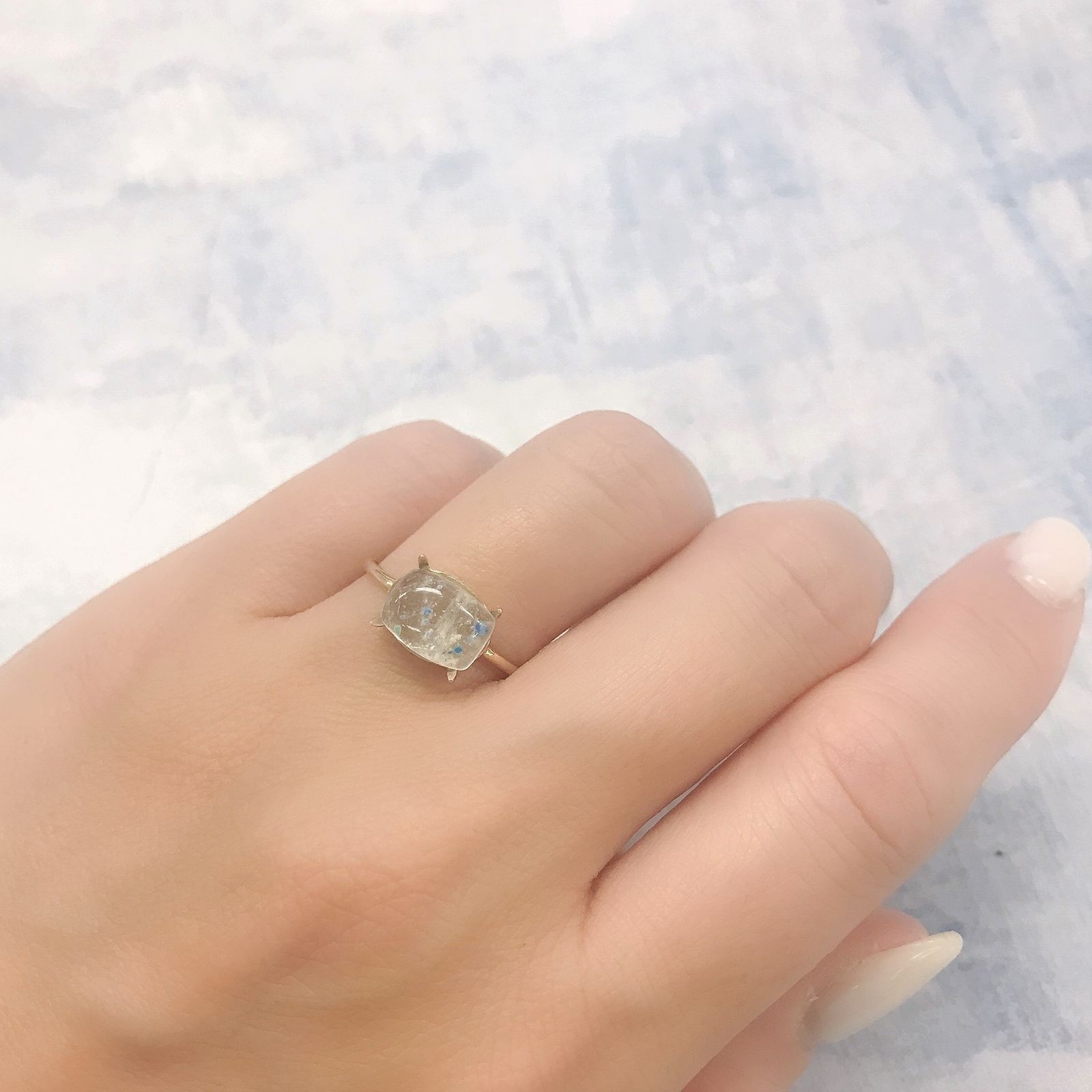 パライバクォーツ ブラジル産 2.21ct[220616621]9.2x6.7mm前後