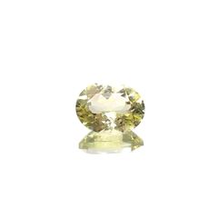 イエローダンビュライト タンザニア産 1.86ct[240125467]9.1x7.1mm前後