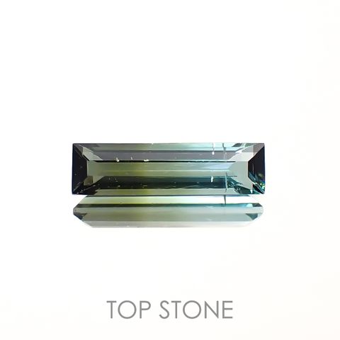 バイカラートルマリン コンゴ民主共和国産 1.33ct[230220534]13.2x3.5mm前後