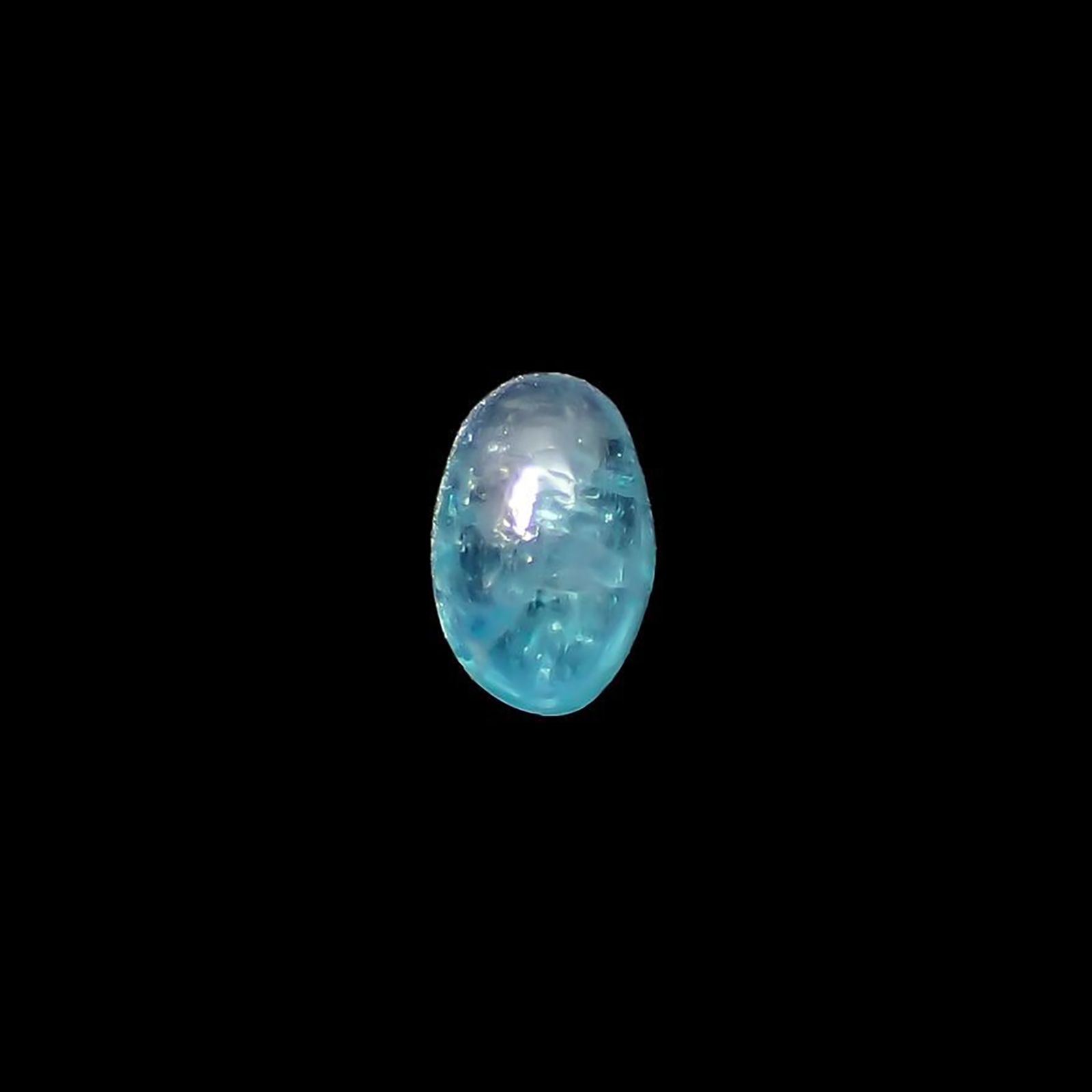 パライバトルマリン(宝石名トルマリン/別名パライバ・トルマリン) ブラジル産 識別済 0.27ct / 5.1×3.2mm前後 [210712034]