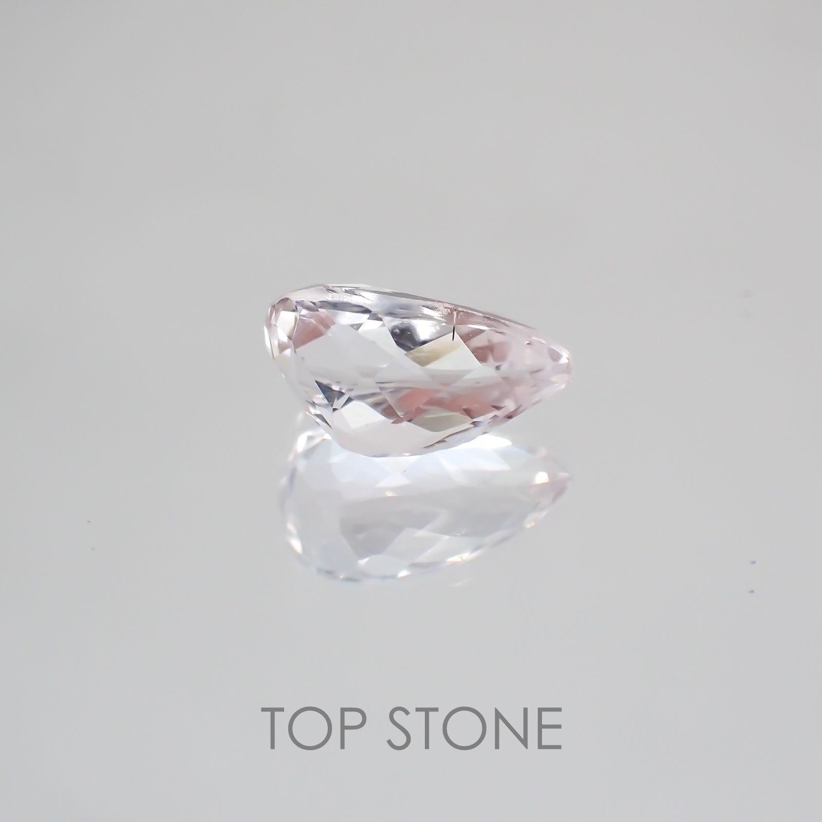 クンツァイト アフガニスタン産 ルース 1.68ct[21029727]9.7×5.4mm前後