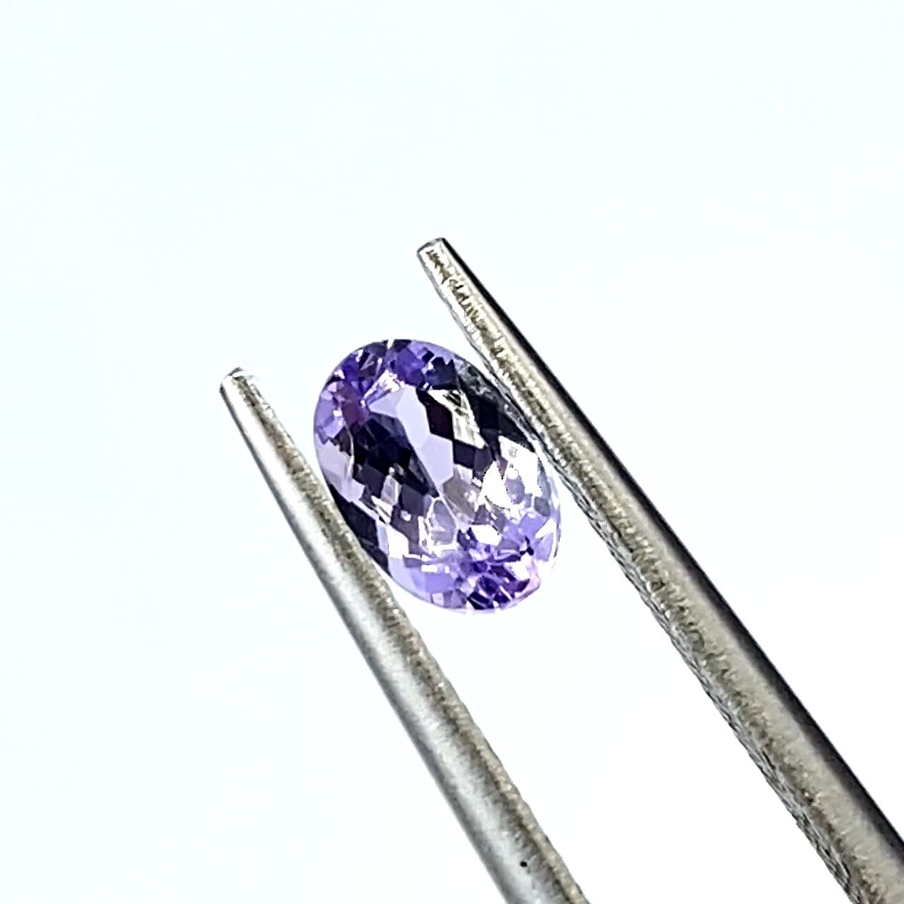 ラベンダーゾイサイト(宝石名ゾイサイト) タンザニア産 識別済 0.59ct