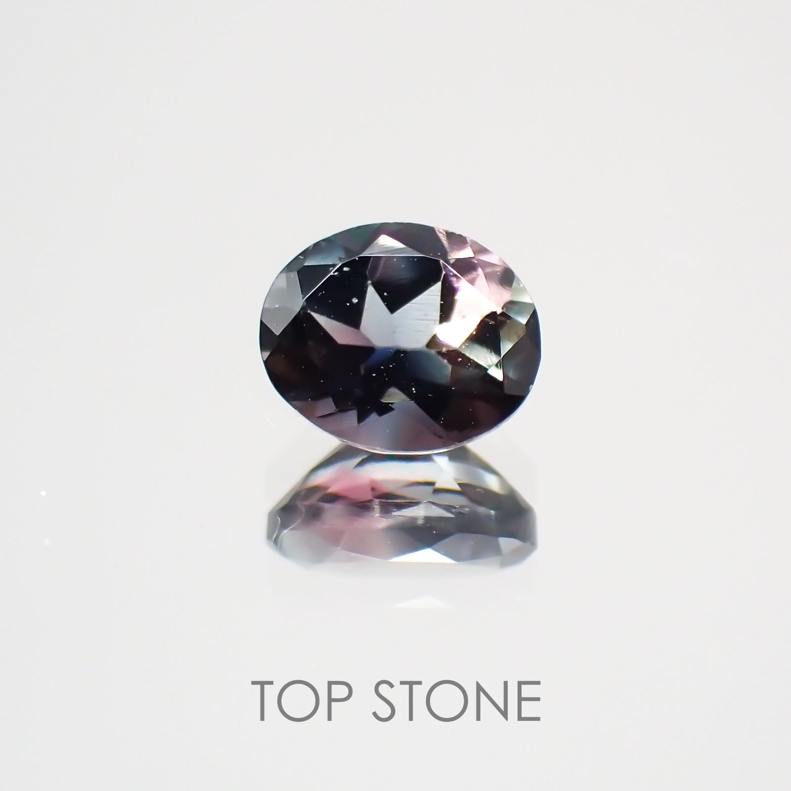 バイカラートルマリン ブラジル・アフリカ産 ルース 0.38ct[210410457]5×4mm前後