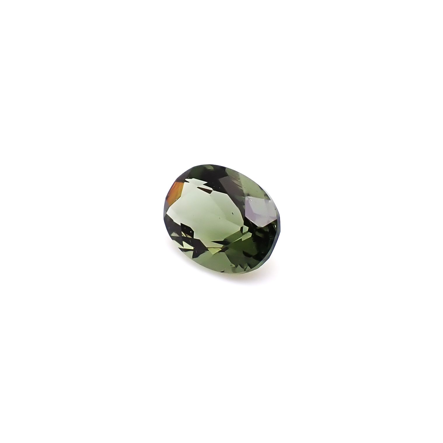 モルダバイト 発見地：旧チェコスロバキア 1.16ct / 8.2x6.2mm前後 [260832690]