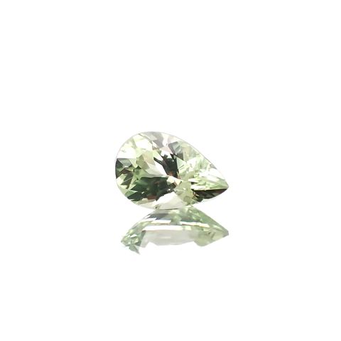バナジウムクリソベリル(宝石名クリソベリル)マダガスカル産 1.422ct ソ付(日独)[250330092]8.95x5.95mm前後