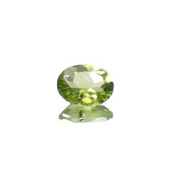 ブラックリリーパッドペリドット アメリカ・アリゾナ州産 1.34ct[240627938]8.1x6.2mm前後