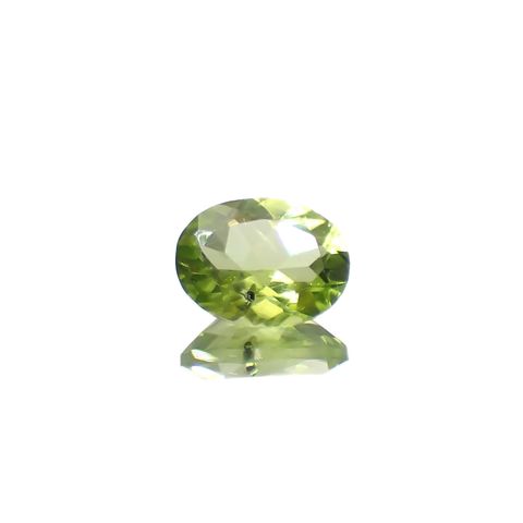 ブラックリリーパッドペリドット アメリカ・アリゾナ州産 1.34ct[240627938]8.1x6.2mm前後