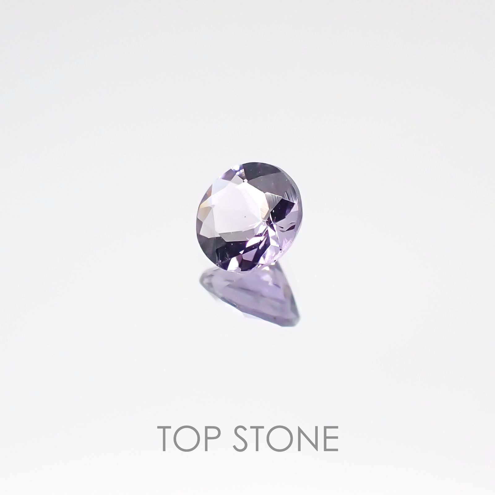 ラベンダースピネル スリランカ産 ルース 0.21ct[20106656]4×4mm前後
