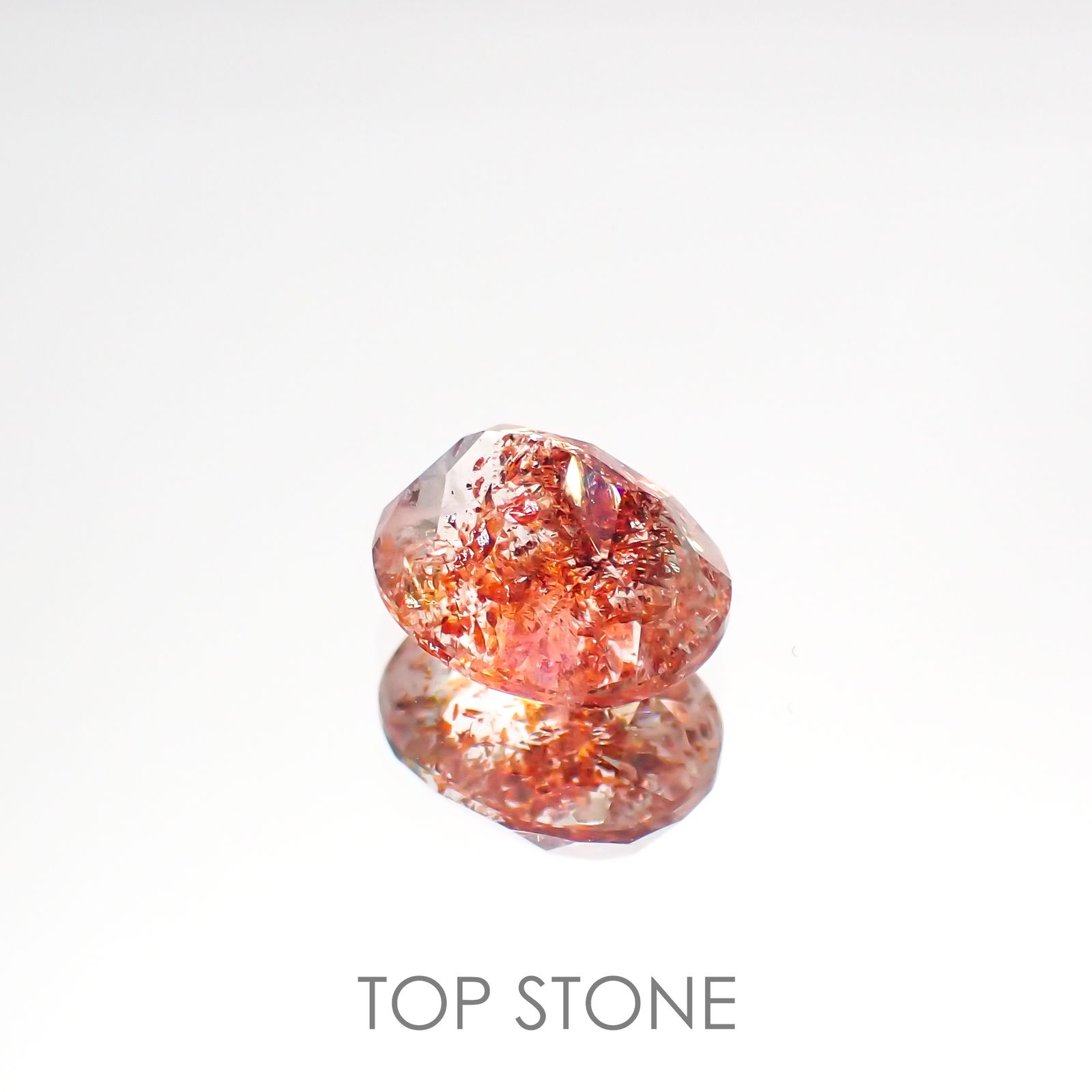 ファイヤークォーツ ナイジェリア産 1.98ct[220114758]8.8x7.2mm前後