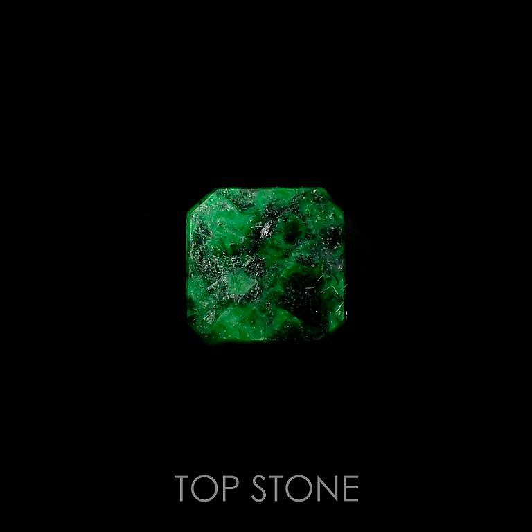 モーシッシ(宝石名マウシットシット)ビルマ産 1.16ct 識別済[220717073]6.3x6.2mm前後