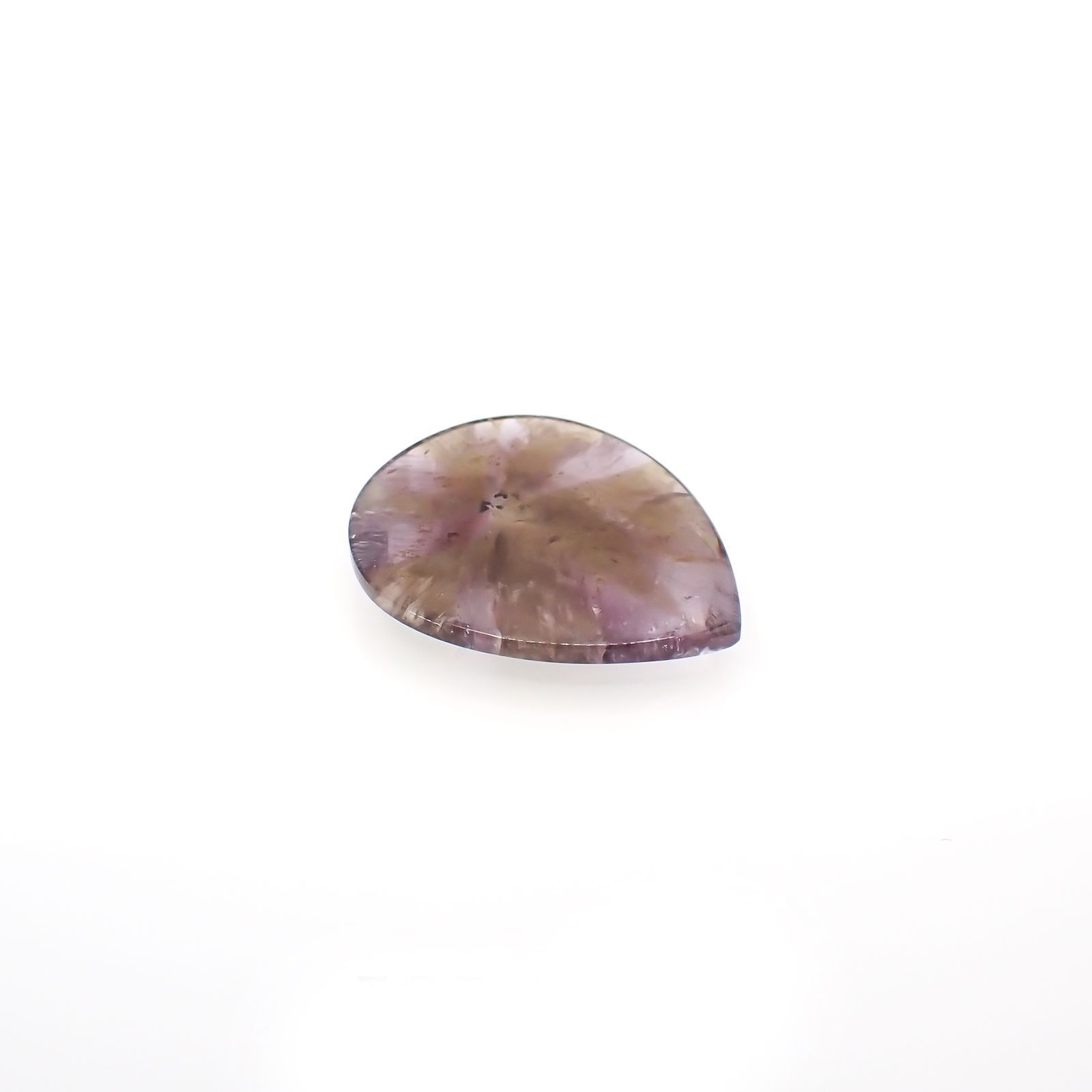 トラピッチェアメトリン 偏光板2枚付き  ブラジル・ミナスジェライス州産 10.56ct[220918106]22.3x18.4mm前後