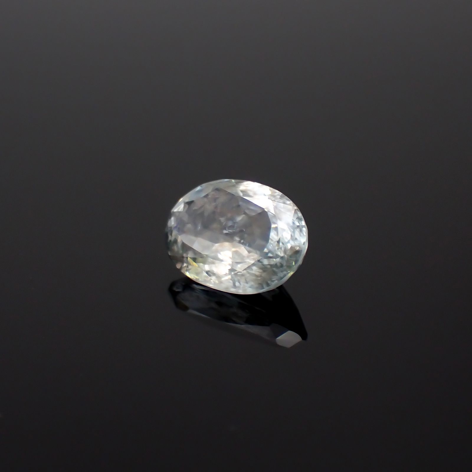 アベンチュリンアクアマリン ナイジェリア産 2.16ct[231224709]10.4x7.4mm前後