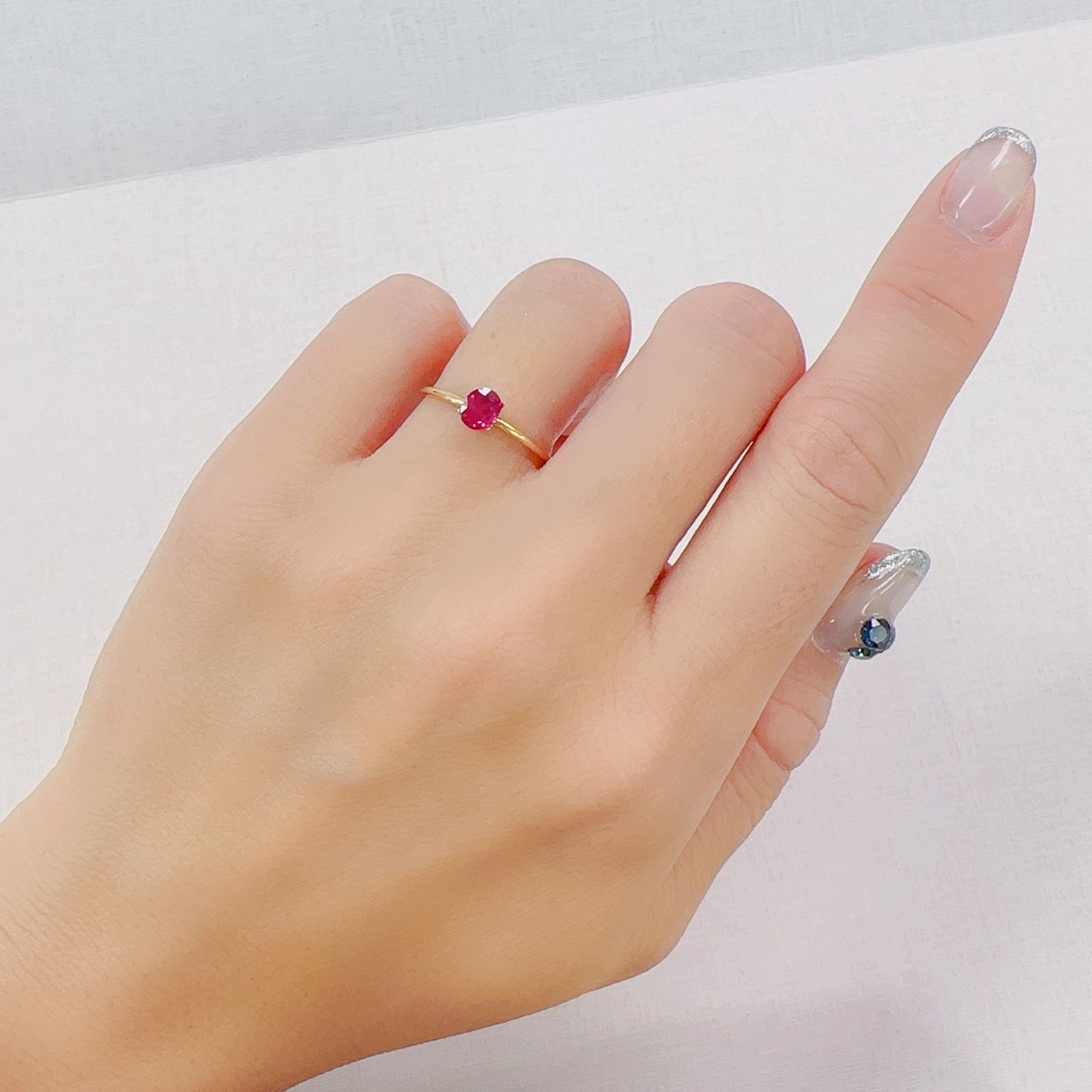 ルビー ビルマ産 0.36ct[230622344]5x4mm前後