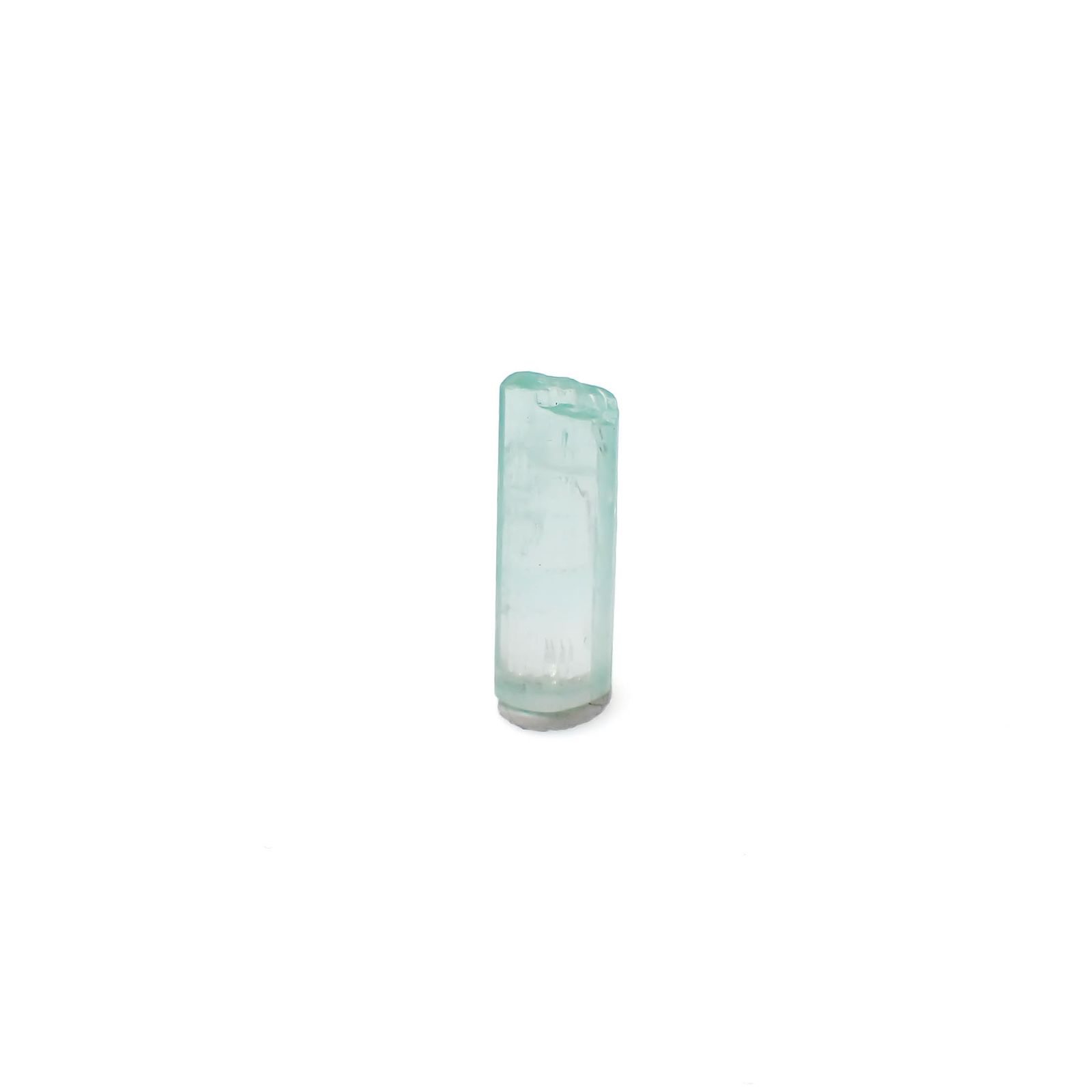 エメラルド柱状結晶 原石 コロンビア産 3.90ct[240427257]16.5x5.2mm前後