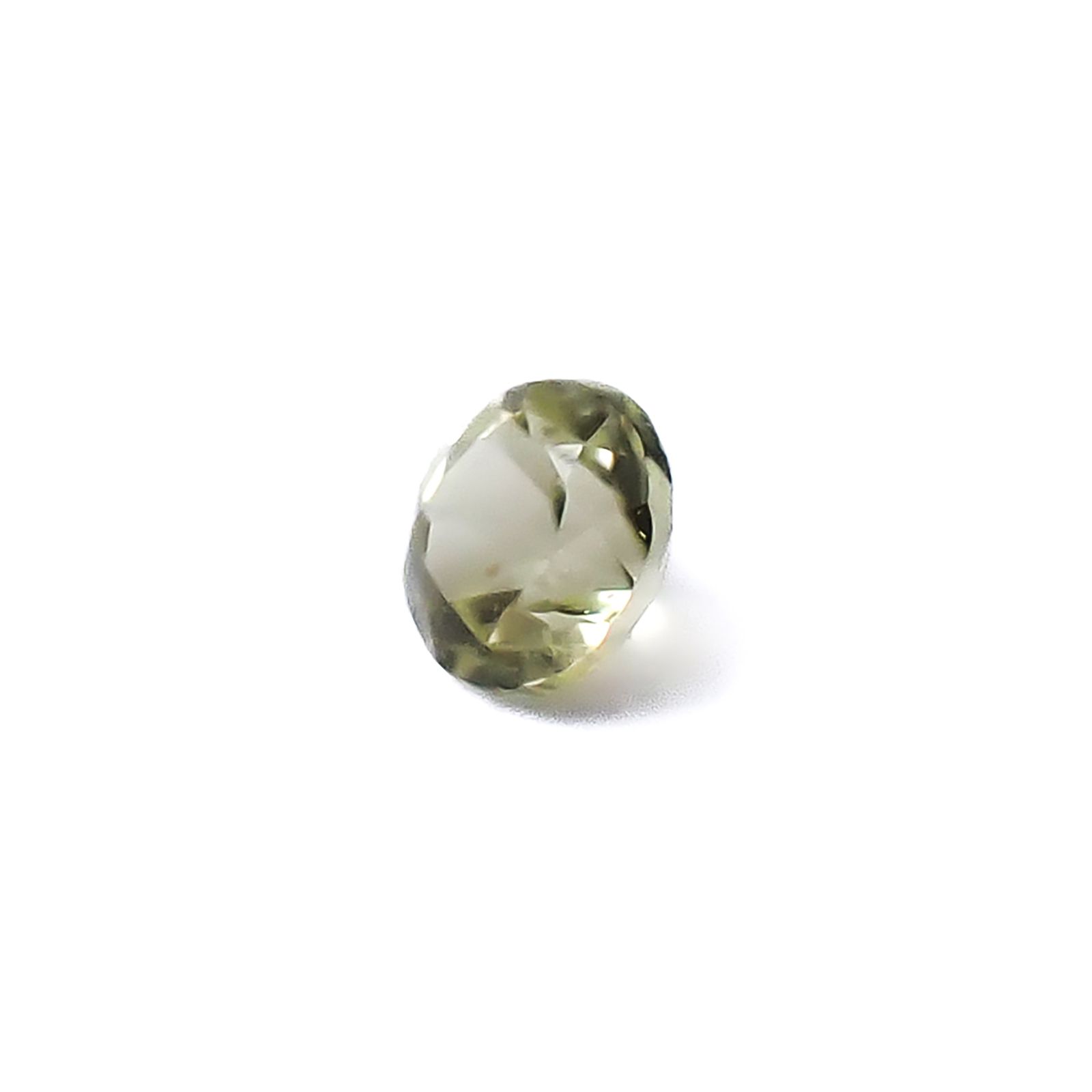 パラサイティックペリドット 採取地:ロシア・セイムチャン 0.024ct / 1.7x1.7mm前後 [260632350]