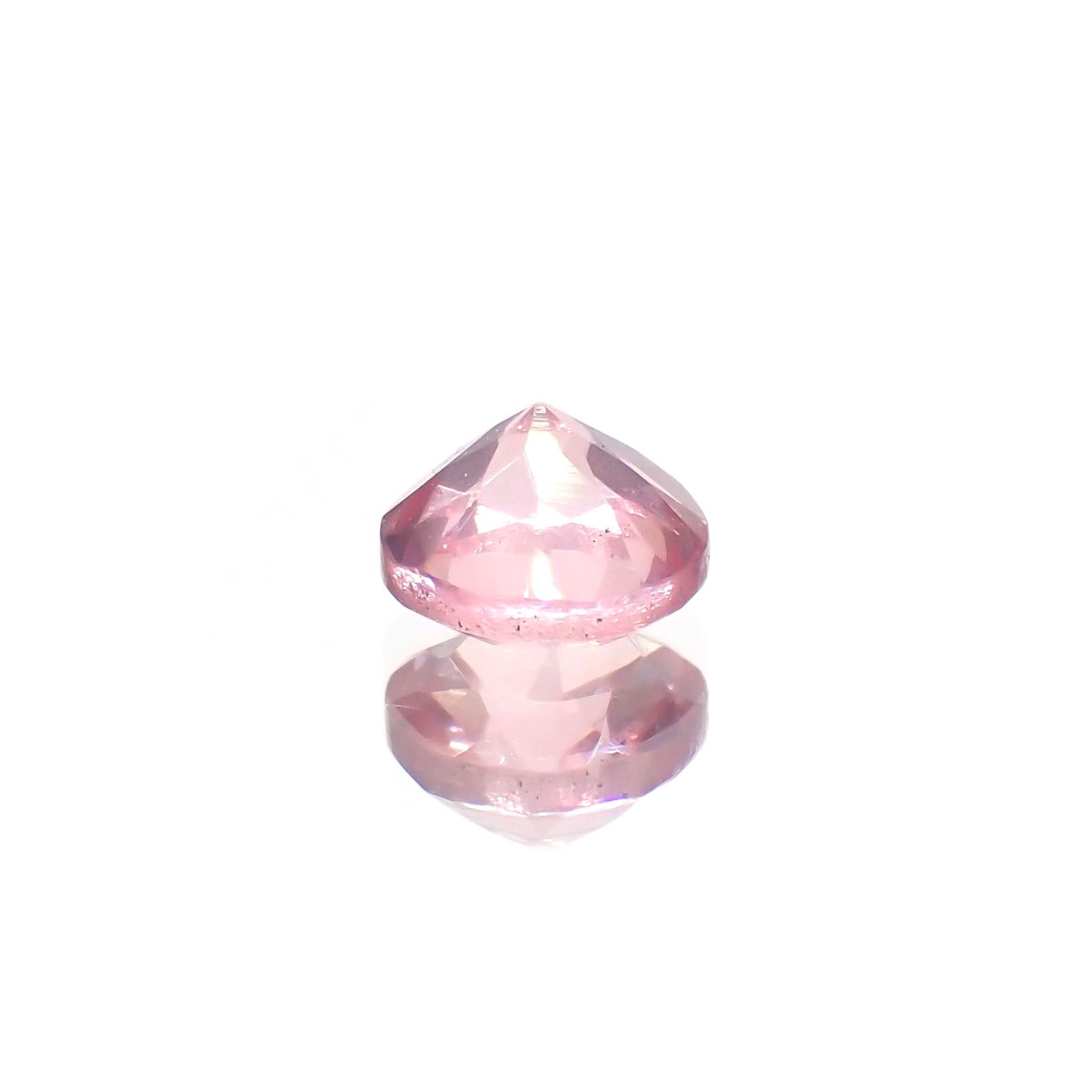 シルキーピンクスピネル タンザニア産 0.48ct [230421576]4.4x4.4mm前後