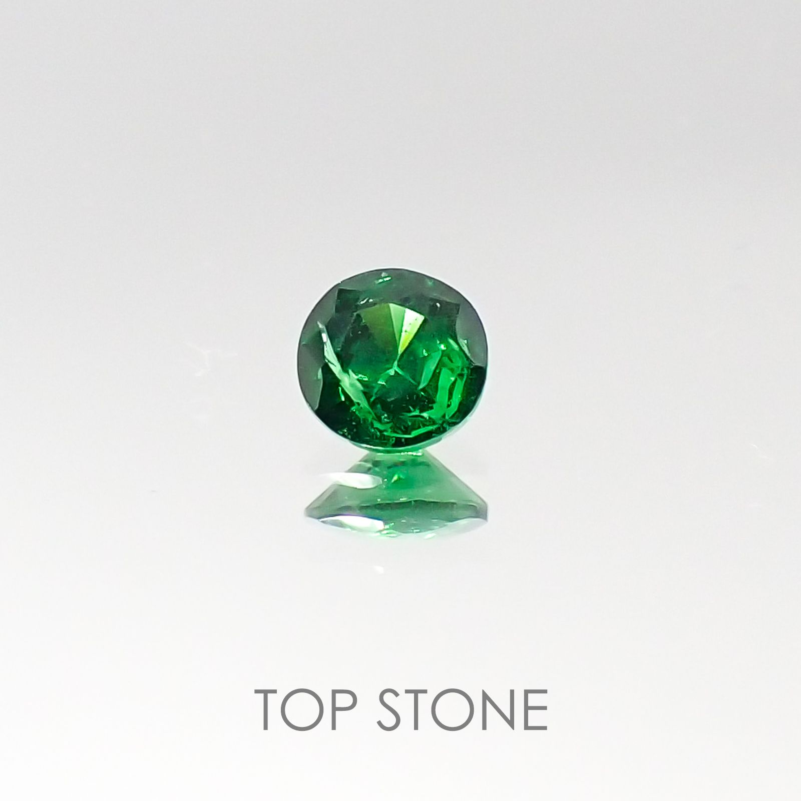 ツァボライト タンザニア産 ルース 0.17ct[20095726]3.4×3.4mm前後