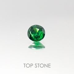 ツァボライト タンザニア産 ルース 0.17ct[20095726]3.4×3.4mm前後