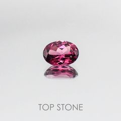 カラーシフト マラヤガーネット(宝石名ガーネット)タンザニア・マヘンゲ産 1.03ct 識別済[220717108]7.1x5.1mm前後