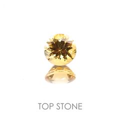 インペリアルトパーズ ブラジル産 ルース 0.41ct[20117850]4.4×4.3mm前後