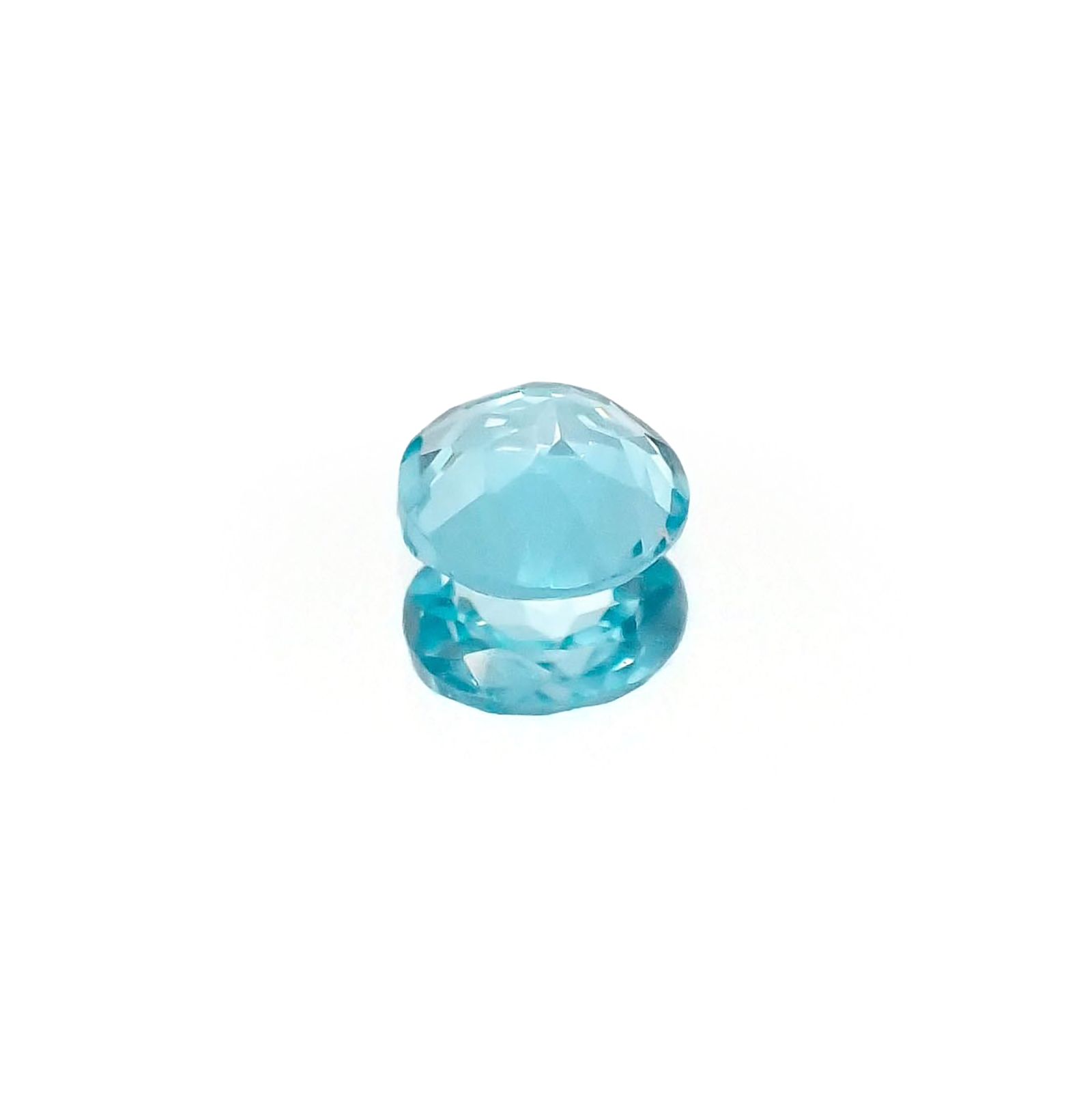 <ランダムセレクト1個販売> アパタイト ラウンドカット ブラジル産 0.25ct前後 / 4x4mm前後 [20074206-PAC]