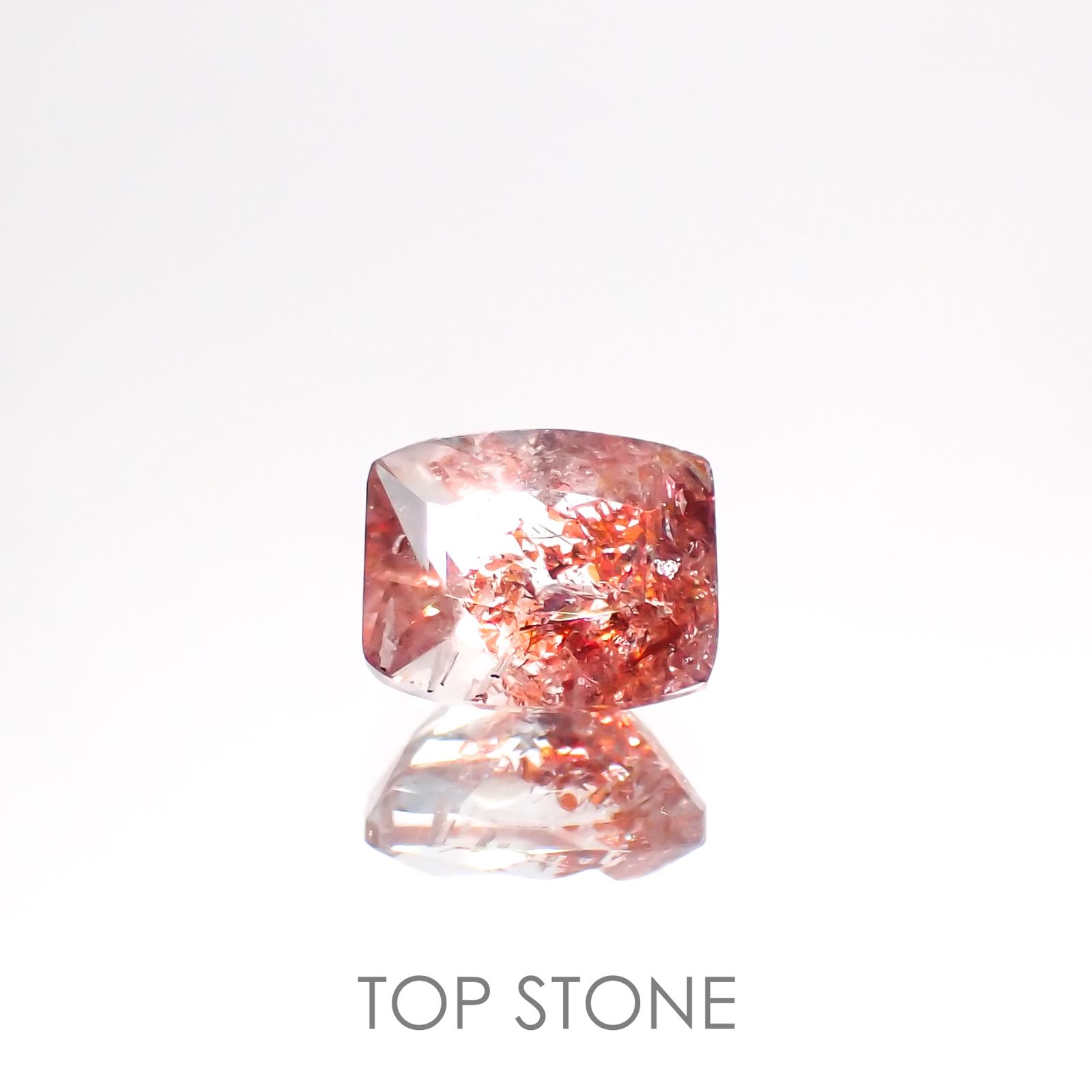 ファイヤークォーツ ナイジェリア産 1.46ct[220114749]7.7x6.3mm前後