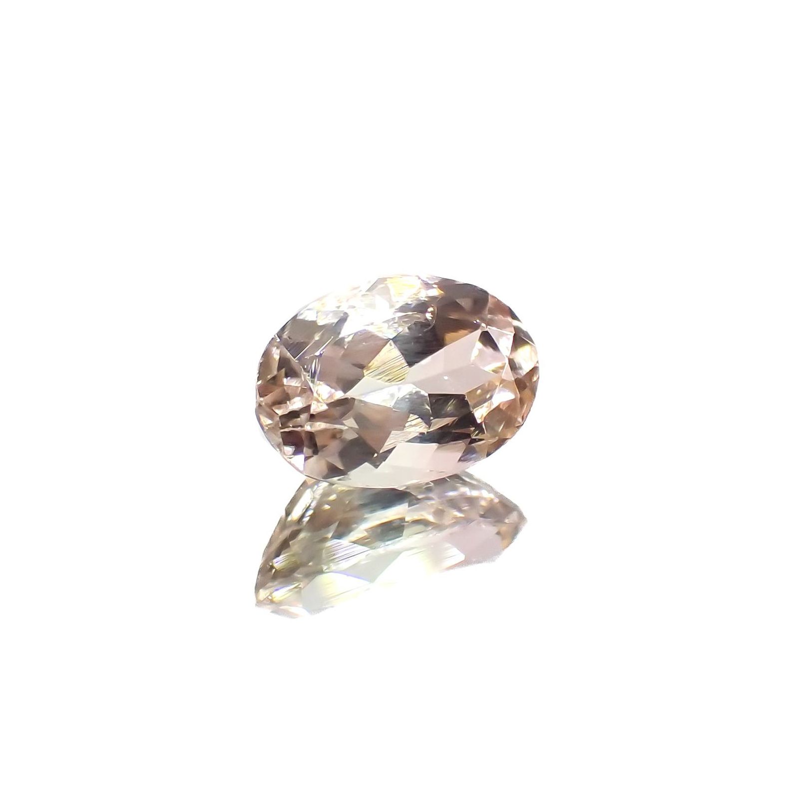 バイカラートルマリン(宝石名トルマリン)ブラジル産 0.88ct 識別済[221219557]7.3x5mm前後