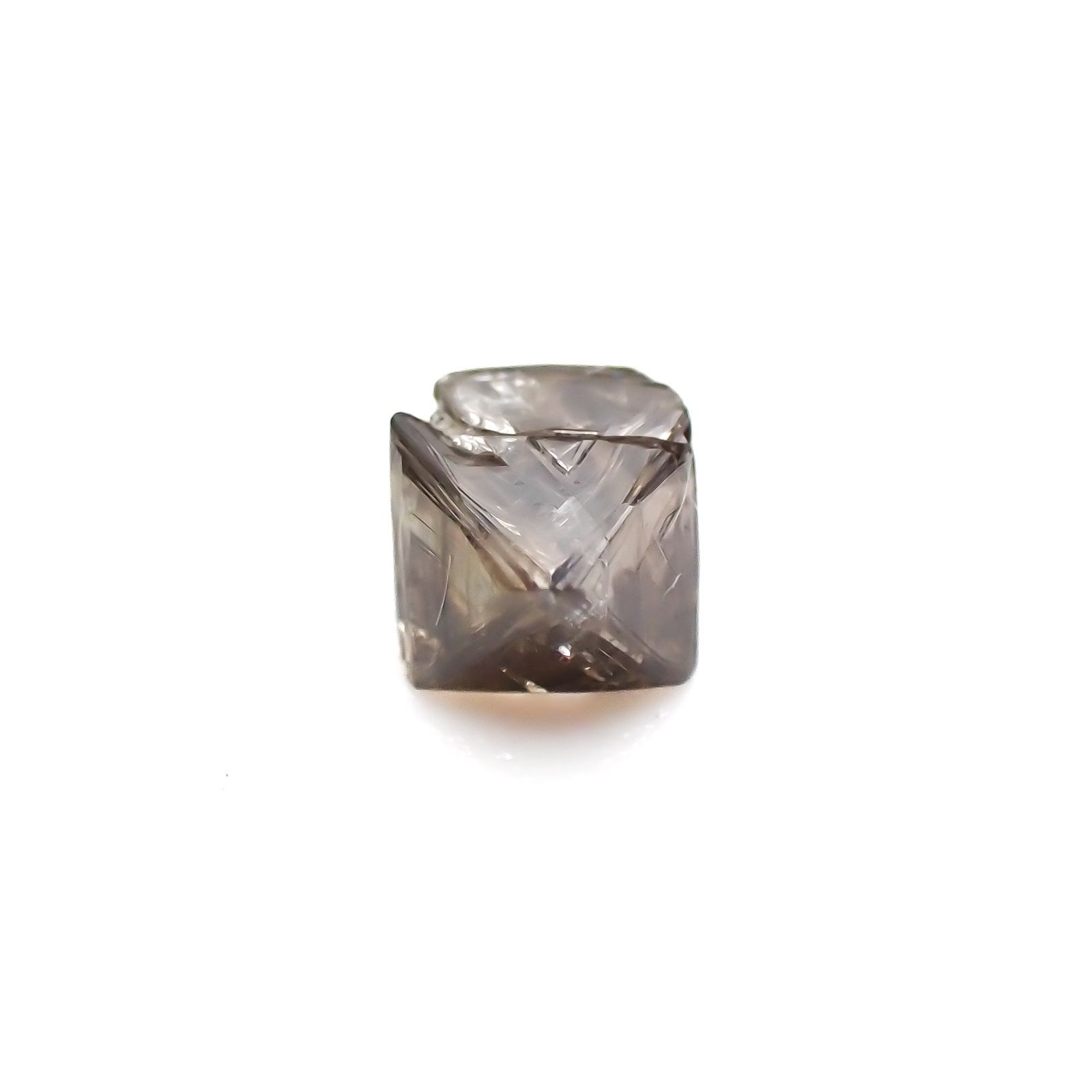 ソーヤブルダイヤモンド 原石 0.35ct[221018597]4.5x4.3mm前後