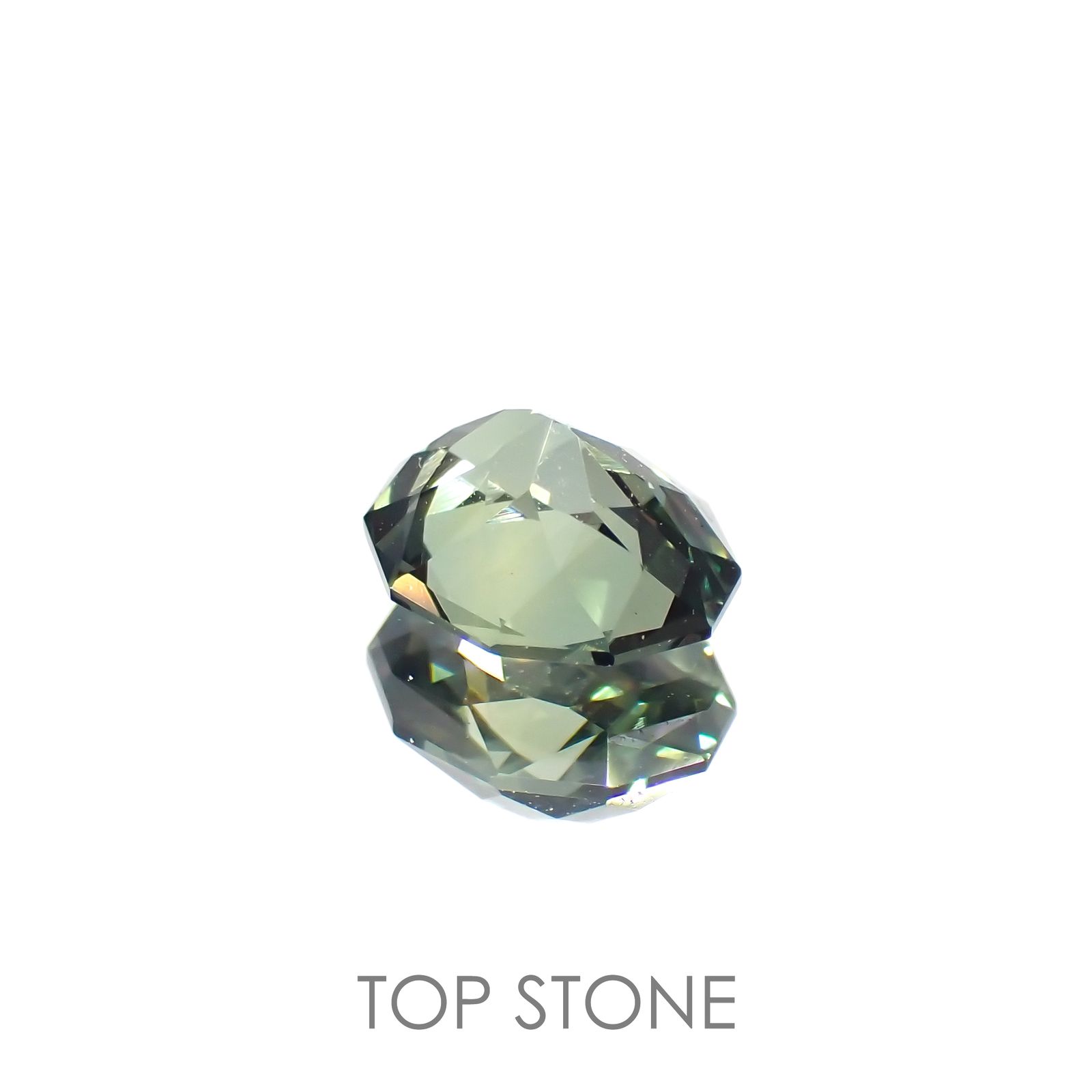 ◇カスタムカット◇バイカラーサファイア オーストラリア産 0.52ct[221018358]5.6x4.4mm前後