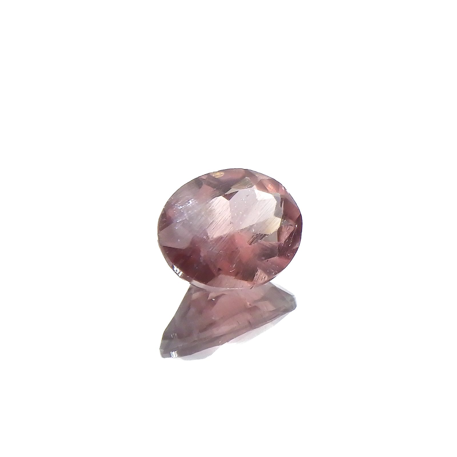 ピンクアパタイト ブラジル産 1.03ct [251224922]7.3x5.7mm前後