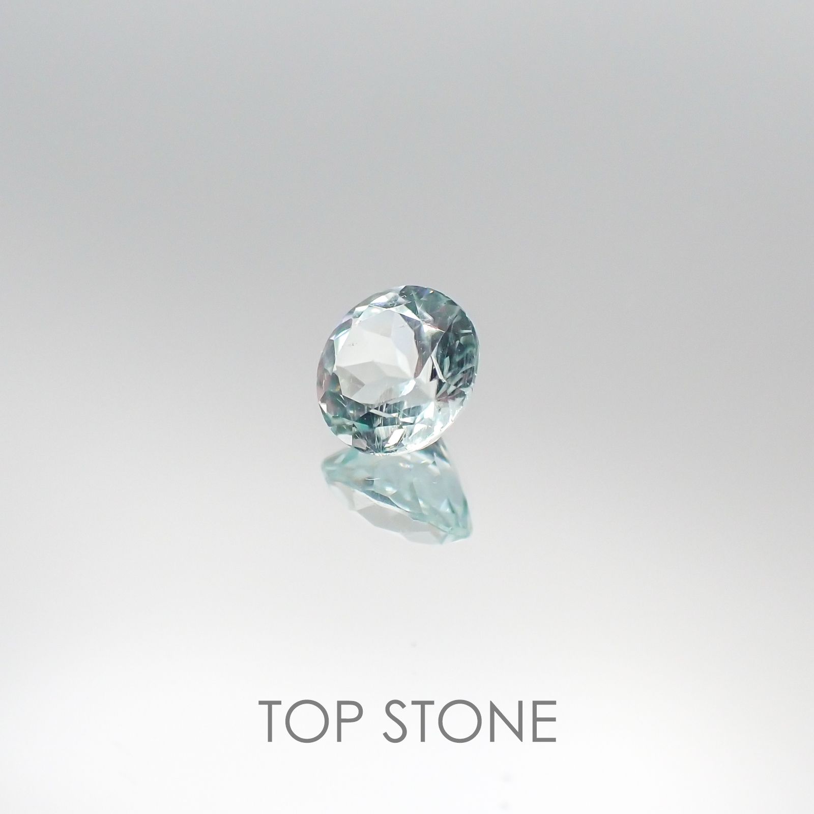 アンブリゴナイト/モンテブラサイト マダガスカル産 ルース 1.15ct[20085171]6.7×6.6mm前後