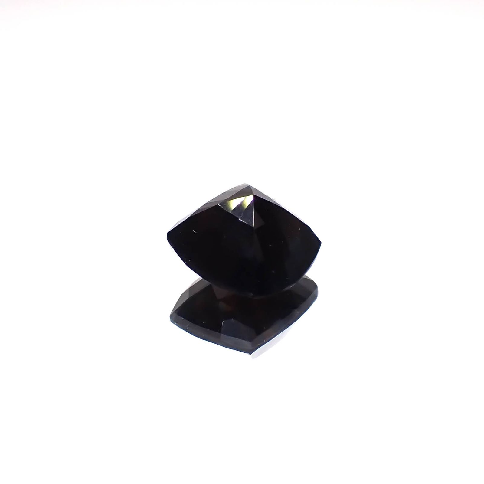 ◇チェッカーカット◇モリオン チベット産 2.93ct[240427378]9x9mm前後