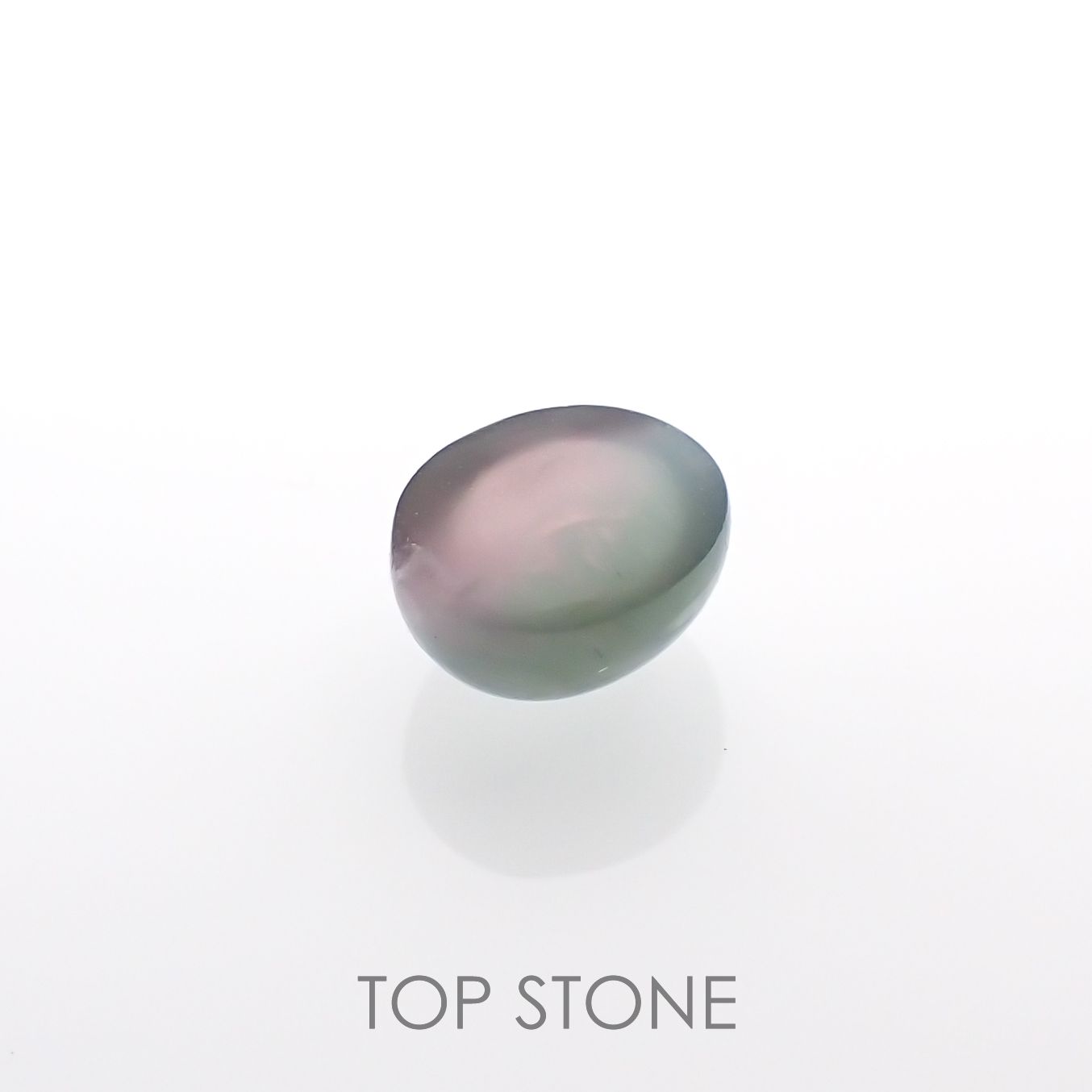 バイカラートルマリンキャッツアイ ブラジル産 0.51ct[221018604]4.8x4.1mm前後