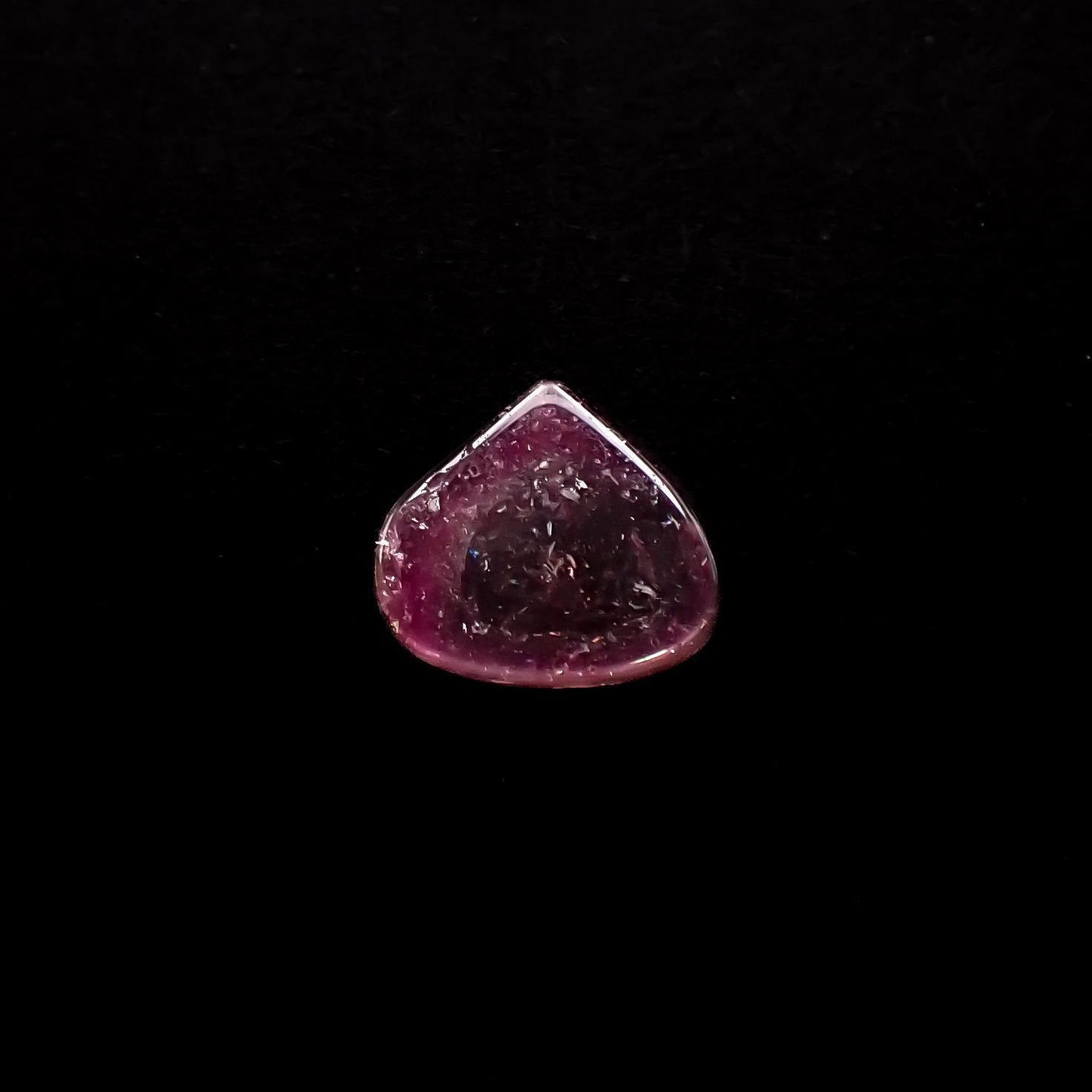 ウォーターメロントルマリン 原石スライス  ブラジル産 3.92ct[221018618]9.9x11.1mm前後